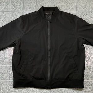 Banana Republic Men's Black Bomber Jacket  Size XXL